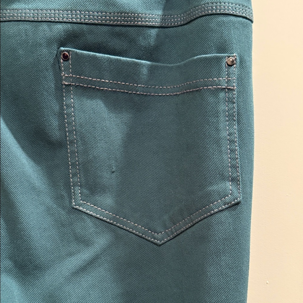 Lysse Dark Green Straight-Leg Pants - XL - Picture 3 of 5